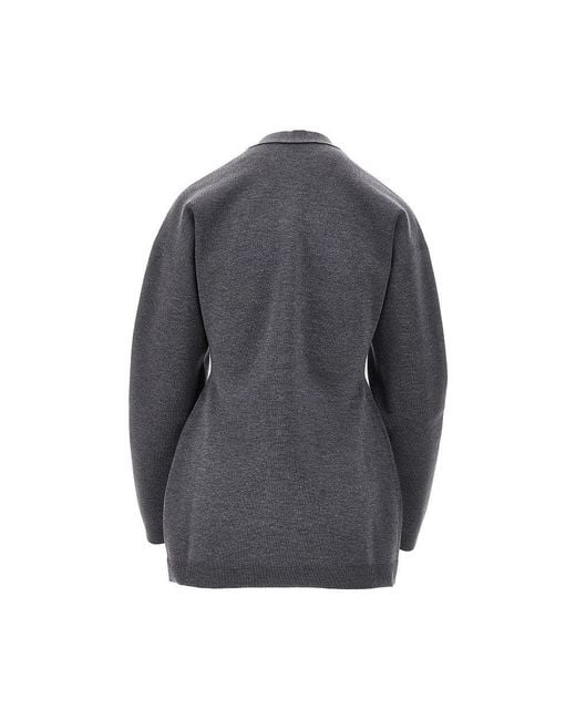 Cardigan A Clessidra di Gucci in Gray