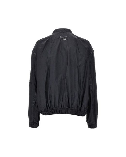 MM6 X SALOMON Blue Ripstop Windbreaker Jacket for men