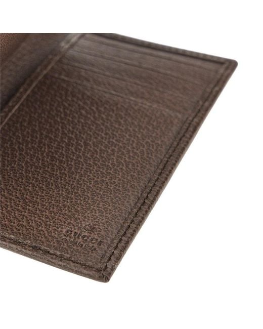 Gucci Green Gg Supreme Ophidia Card Holder for men