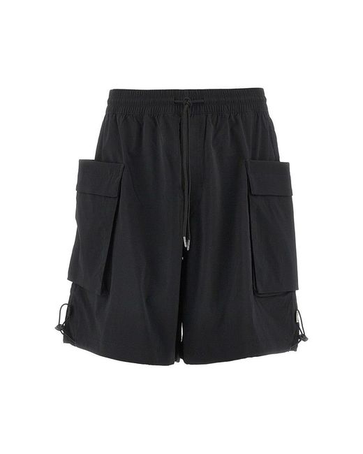 Woodbird Black Wbsmoul Cargo Shorts for men