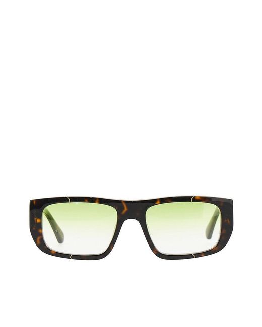 Occhiali Da Sole 'Broken Vision' di Facehide in Green da Uomo