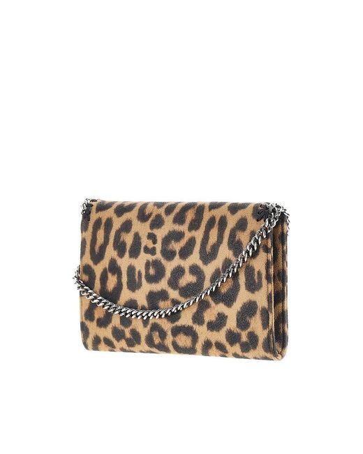 Stella McCartney Metallic Mini Falabella Crossbody Bag