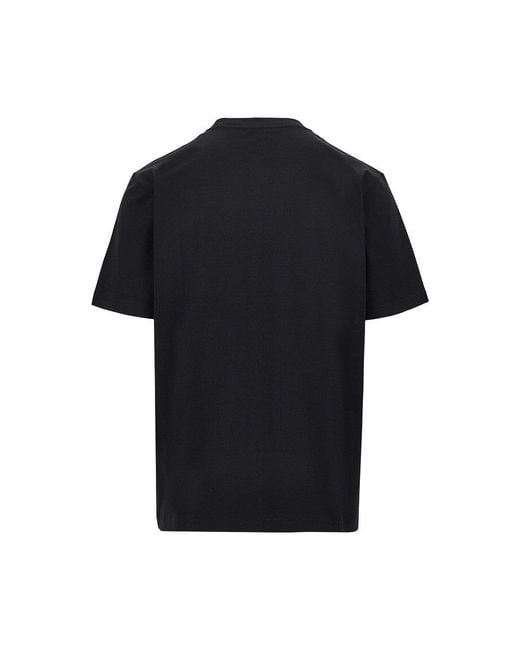 Carhartt Black 'Small Heart' Cotton T-Shirt for men