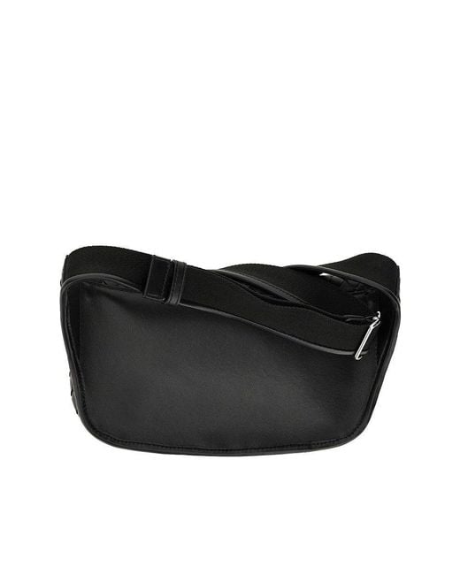 Bottega Veneta Black Intrecciato Nappa Leather 'Veneto' Bag for men