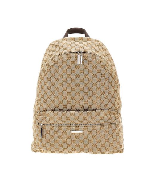 Gucci Natural Tag' Big Backpack for men