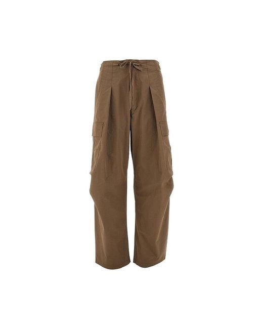 Isabel Marant Brown 'Rebecca' Cargo Pants