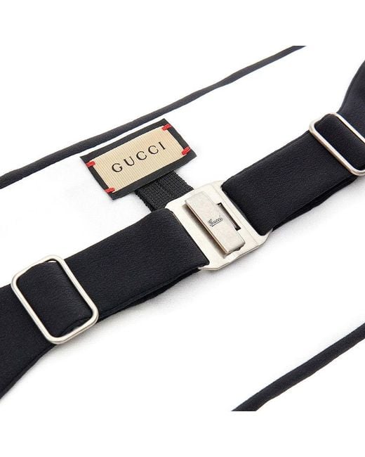Gucci Black Silk Tuxedo Cummerbund for men