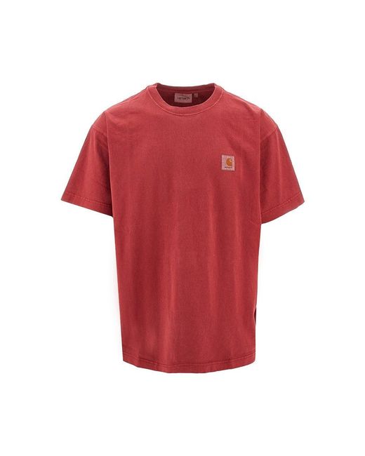 Carhartt Red 'Vista' T-Shirt for men