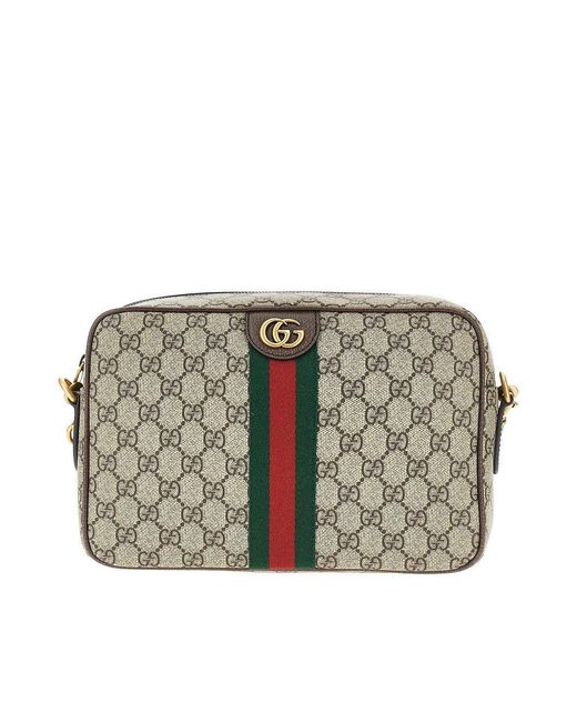 Gucci Natural 'Ophidia' Gg Monogram Crossbody Bag for men
