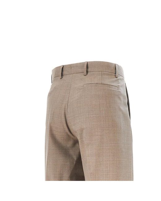 BRERAS Milano Natural 'Orazio' Pants With Dart for men