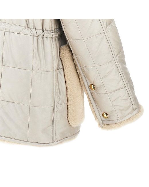 Moncler Natural 'Tipule' Reversible Short Jacket