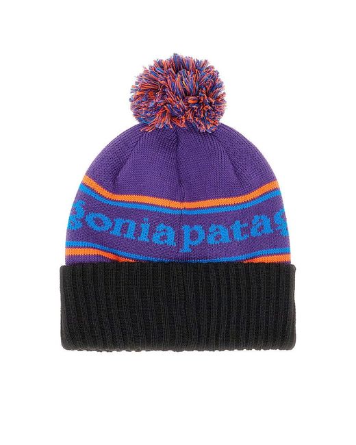Patagonia Powder Town Beanie Hat in Purple for Men Lyst UK