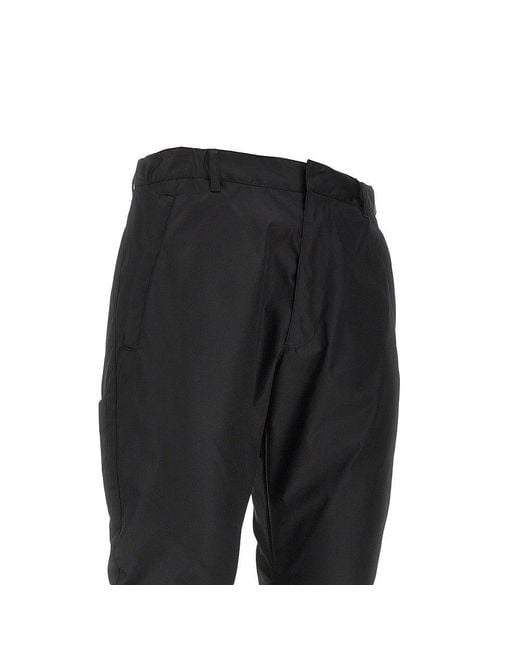 Prada Black Re-Nylon Pants for men