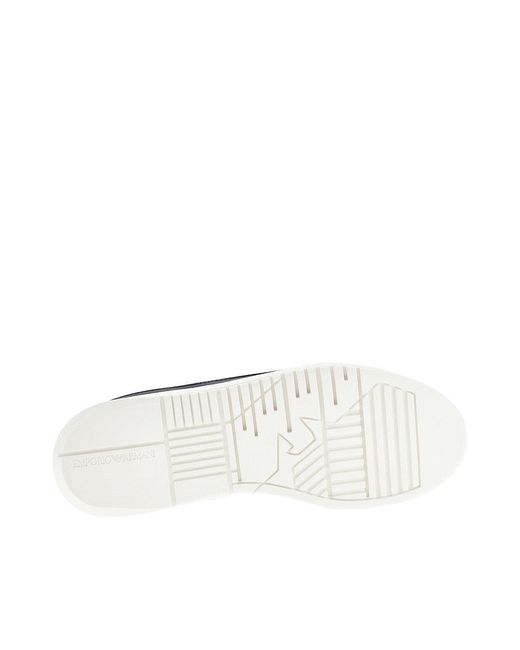 Sneakers di Emporio Armani in Blue da Uomo