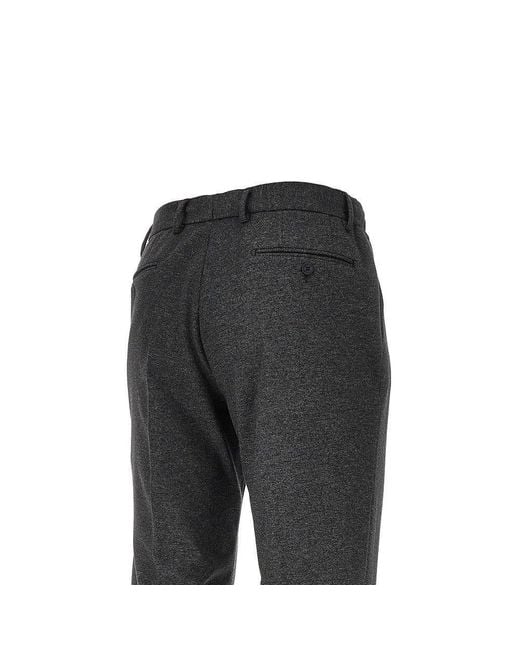 L.b.m. 1911 Black L. B.M. 1911 'Active Uniform' Slim Fit Pants for men