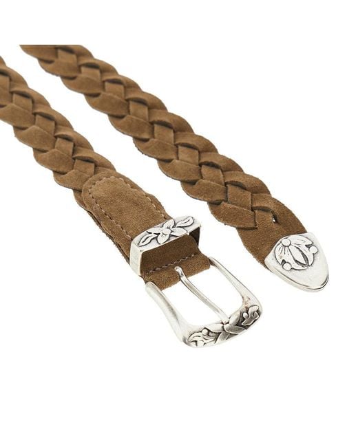 Cintura di GIANNIFRANCO BELTS in Natural da Uomo