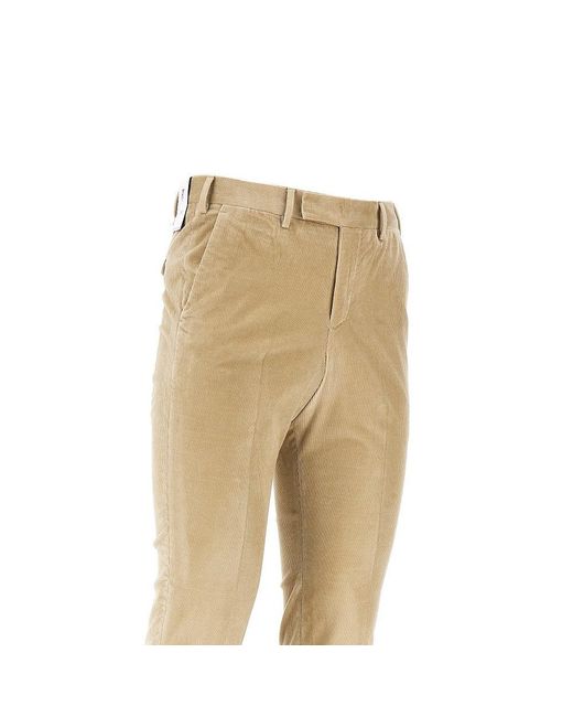 PT Torino Natural 'Master Fit' Corduroy Pants for men