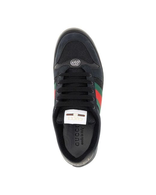 Gucci Blue 'Screener' Sneakers for men