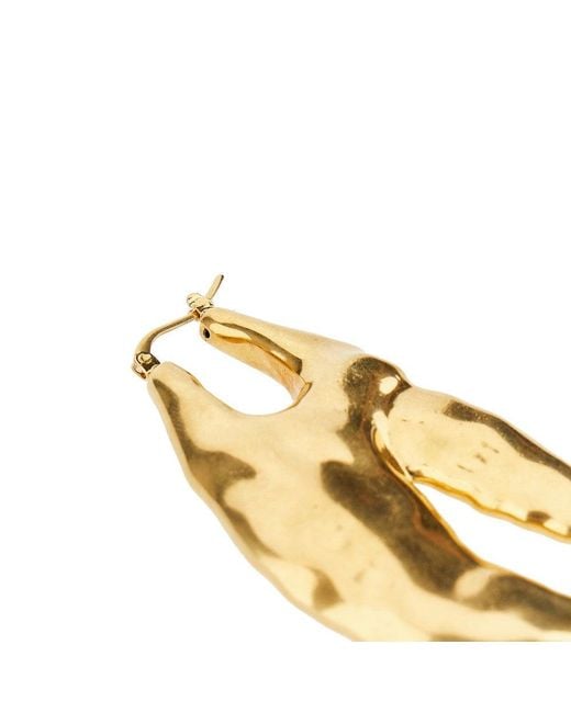 Jacquemus Metallic 'Homard' Earrings