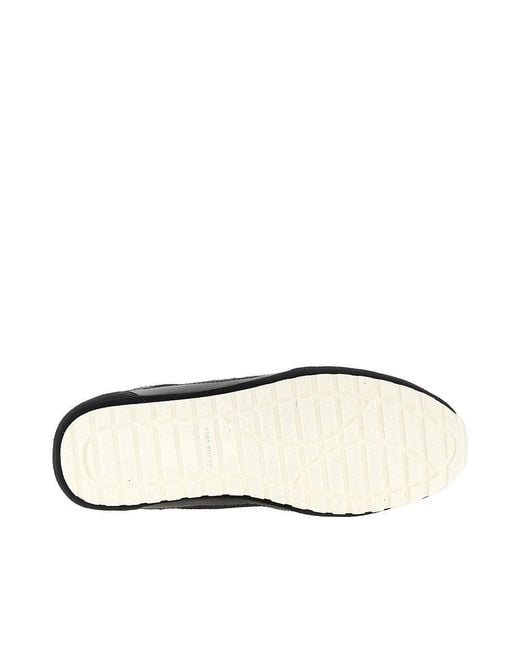 Tory Burch Black 'Field' Mesh And Leather Sneakers
