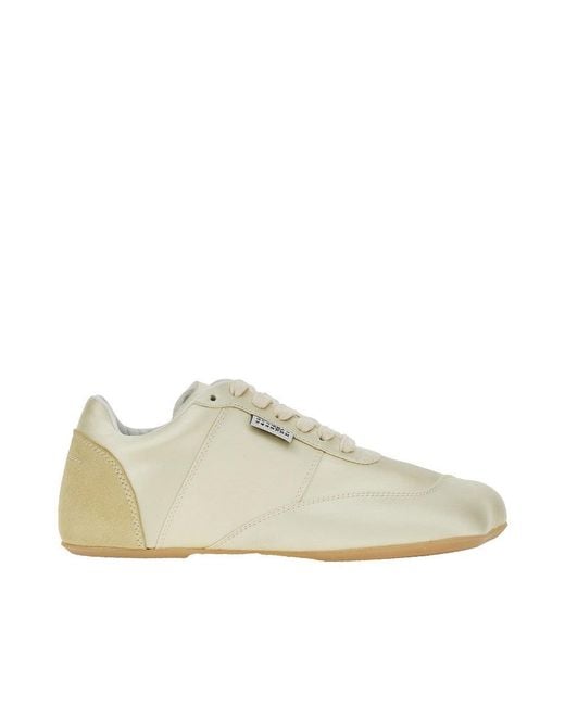 MM6 by Maison Margiela Natural Satin Anatomic Sneakers