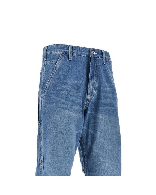 Roy Rogers Blue Denim Statement Pants for men