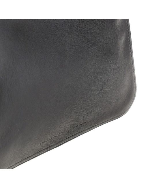 Phoebe Philo Black Leather Small 'Gig' Shoulder Bag