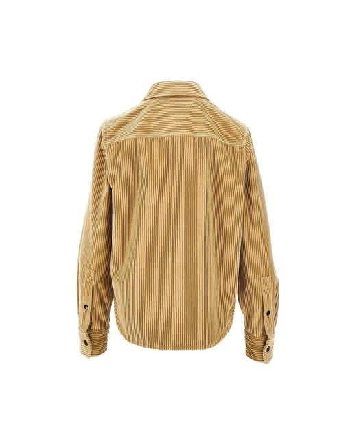 Camicia di Bottega Veneta in Natural