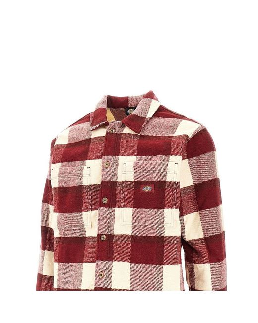 Camicia di Dickies in Red da Uomo