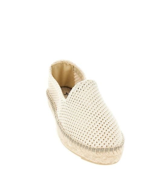 Manebí Natural Woven Cotton Espadrilles