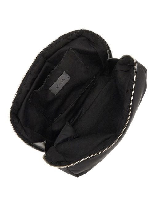 Moncler Black 'Caradoc' Nylon Pouch