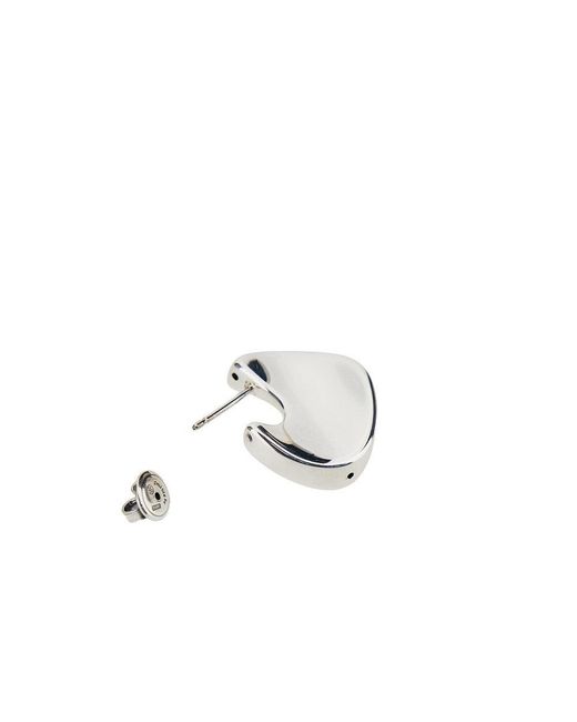 Bottega Veneta Metallic Small 'Disc' Earrings