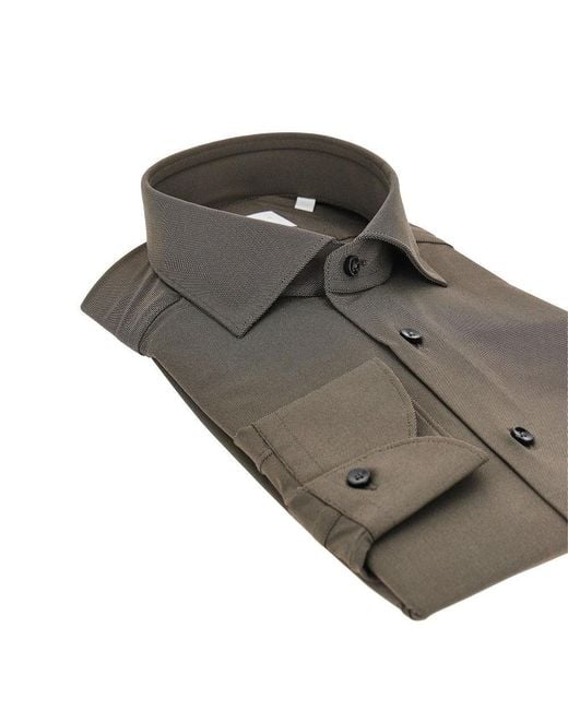 Xacus Gray Tailor Fit 'Active' Shirt for men