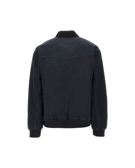 Obey Blue Axis Sherpa Jacket for men