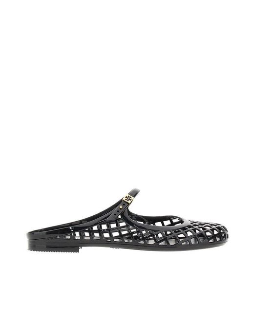 Mules Mary Jane di Tory Burch in Black