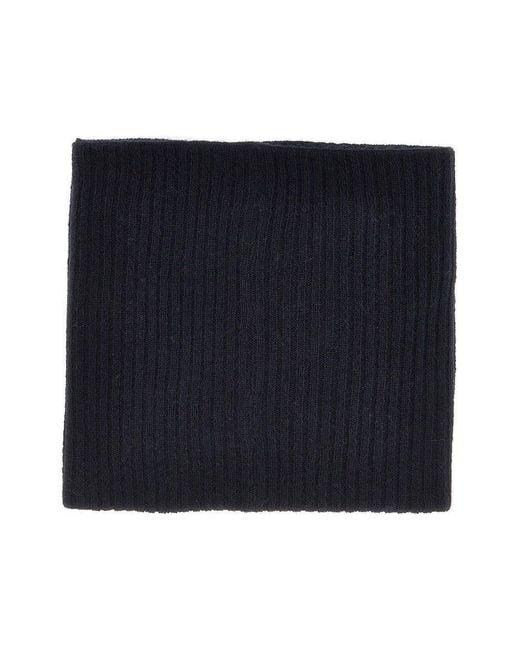 Emporio Armani Blue Wool And Cashmere Neck Warmer for men