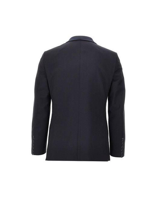 Caruso Blue 'Manon' Wool And Mohair Suit for men