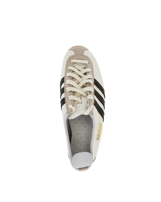 Adidas Originals White 'Japan' Leather Sneakers 3