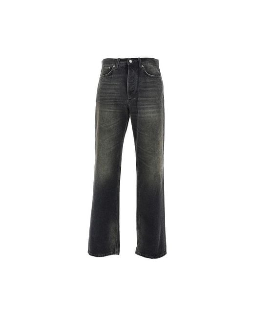 Haikure Gray 'Logan' Denim Pants for men