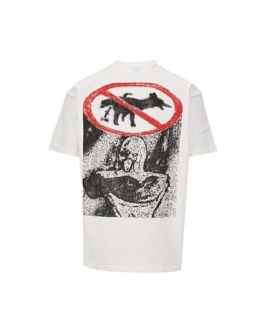 POLAR SKATE White 'Lost & Found' T-Shirt for men