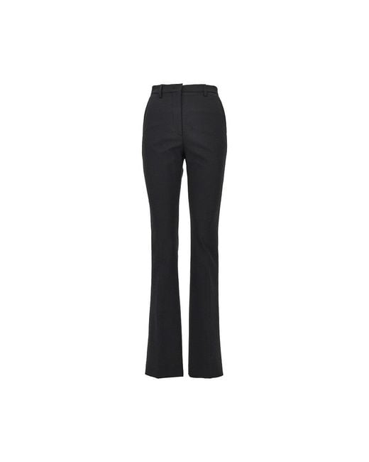 THE LATEST Black 'Elvira' Split Flared Pants