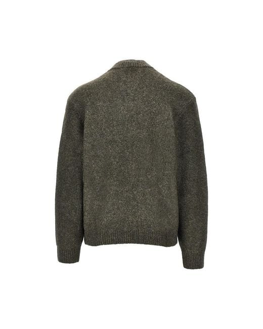 Carhartt Green 'Curtis' Knitted Cardigan for men