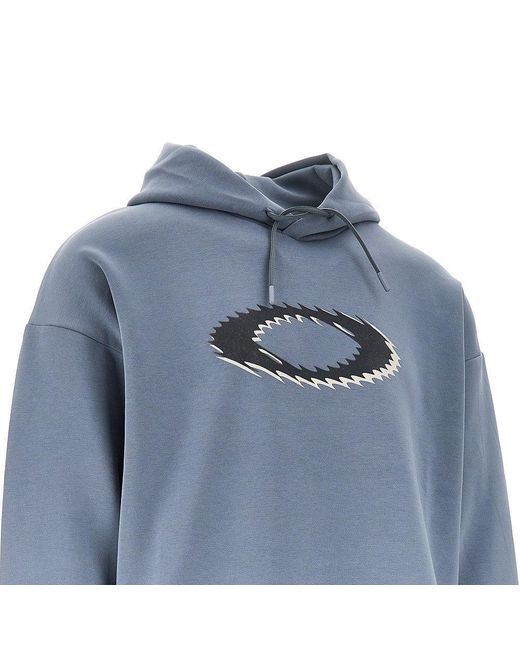 Oakley Blue 'New Retro' Hoodie for men