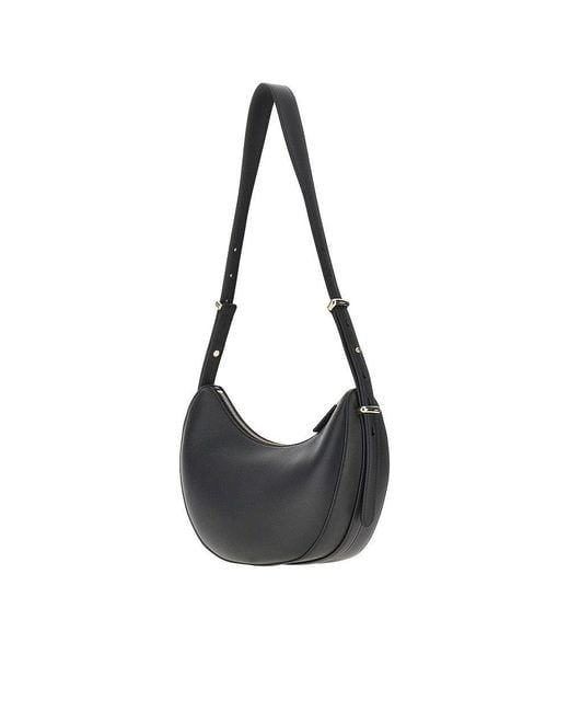 Prada Black Leather Arqué Small' Bag