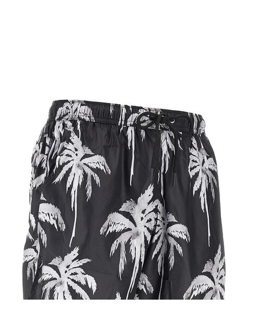 Mauna Kea Gray Printed Swimshorts for men