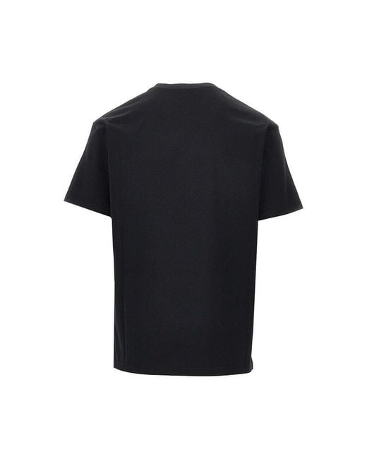 Givenchy Black Sunflower Print T-Shirt for men