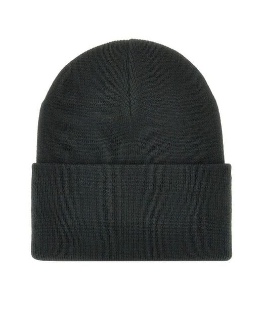 Beanie Con Patch Logo di Carhartt in Black da Uomo