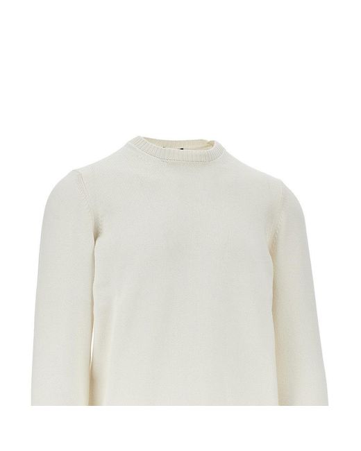 Pullover Girocollo di Drumohr in White da Uomo