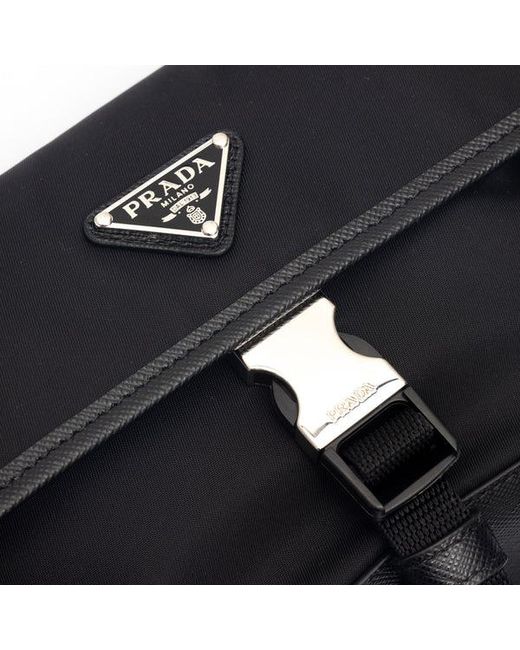 Pouch Porta Smartphone di Prada in Black da Uomo