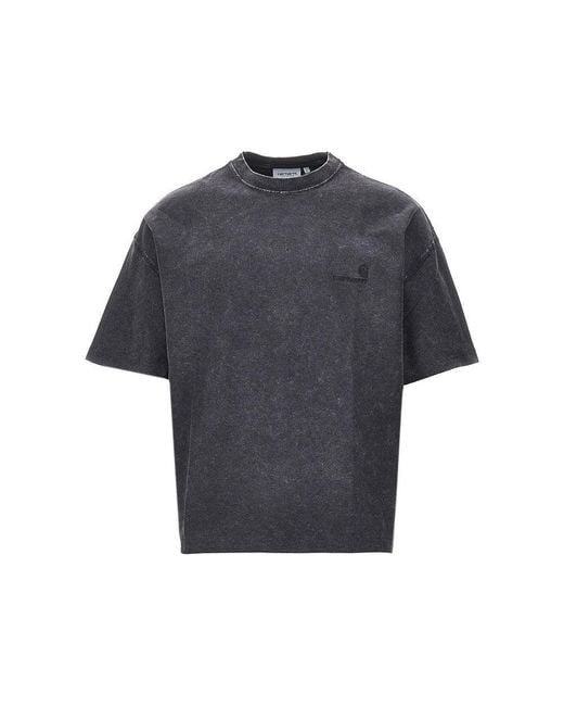 Carhartt Gray 'Lambert' T-Shirt for men